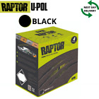 RAPTOR U-POL 3.8L KIT ** BLACK ** (4 Bottle KIT) TOUGH BEDLINER UPOL PROTECTIVE