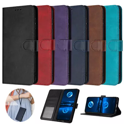 Wallet Flip Leather Case For Honor Magic5 Lite 90 X50i X50 GT X9b X5 X6b X6a X7b - Image 1 of 4