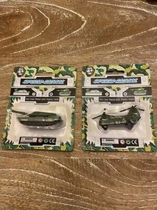Speed Metal Die Cast Army Tank 1970’s 2 x Vintage - Bild 1 von 6