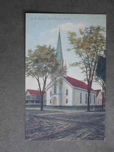 Postcard A58660  West Haven, CT    M. E. Church  c-1907-1915 - Picture 1 of 2