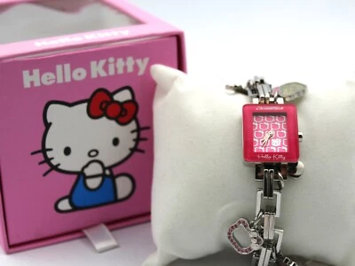 Hello Kitty Chronotech Orologio Donna Rosa Gioiello Glitter Fashion PROMO OUTLET - Immagine 1 di 4