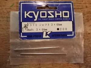 92371 3 x 64mm Shaft - Kyosho Outrage ? Sandmaster ? Tracker ? Lazer Alpha ? - Picture 1 of 1