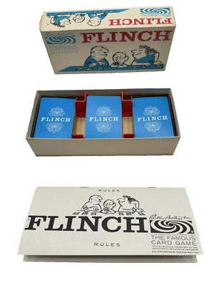Vintage 1963 Flinch Card Game Parker Brothers 100% Complete - Image 1 of 4