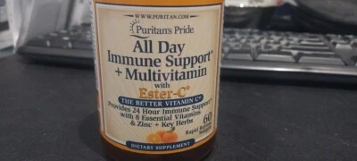 Puritan's Pride All-Day Immune Ester C Softgel caducado 26/06 Foto 1 de 3