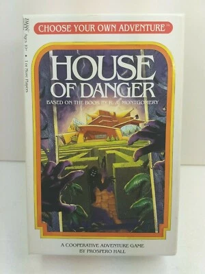 Z-man Games ~House Of Danger ~Choose Your Own Adventure Game ~Ages 10+ - Image 1 of 4