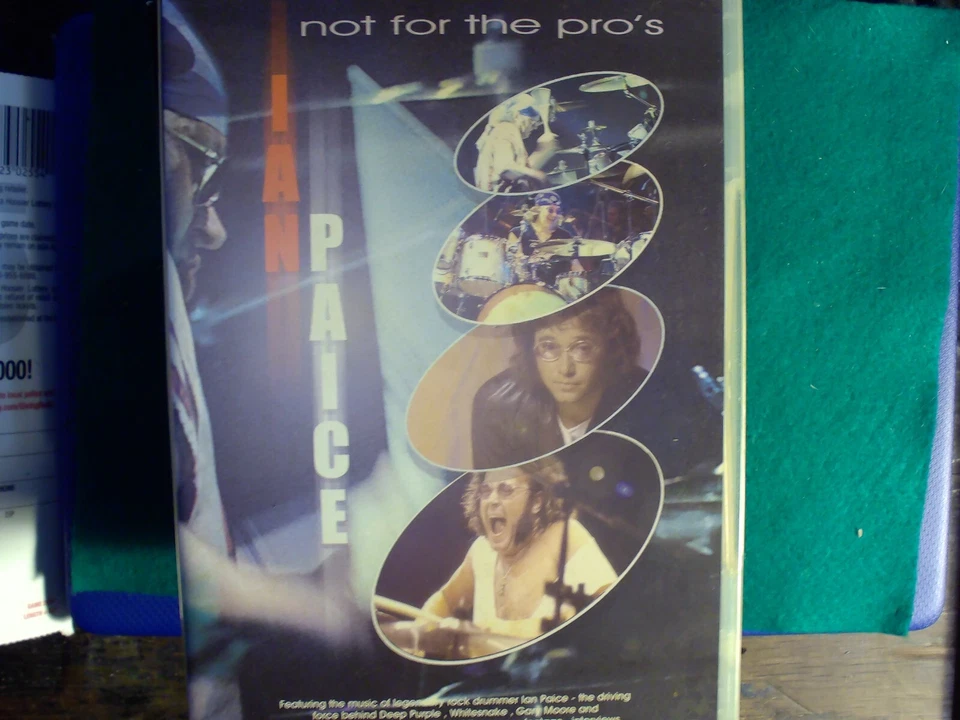 Ian Paice: Not for the Pros (DVD 2002) Drum Instruct Documentary Live Jam Bio ++ - Image 1 of 1