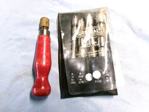 NO GENERAL. S-94 PIN VISES EN ESTUCHE DE PLÁSTICO + 1 OTRO - JUEGO DE TORNILLOS DE PASADOR DE 4 PIEZAS - Imagen 1 de 3