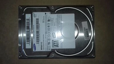 40.0GB Samsung Spinpoint P SP0411C 361192-001 SATA 3,5" 7200rpm HP - Imagen 1 de 3