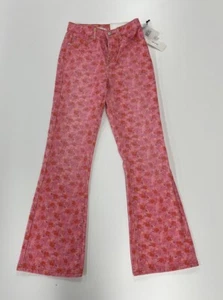 BDG Urban Outfitters Girlfriend High Rise Flare Jeans Women's EU24 US 2 Cotton - Picture 1 of 7