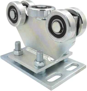 Unidad de puerta corredera carro para perfiles 80x80x5mm puerta corredera FS-80.WZ.5R.M - Imagen 1 de 3