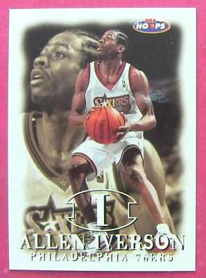 ALLEN IVERSON, 1998-99 SKYBOX NBA HOOPS #70, SIXERS - Image 1 of 2