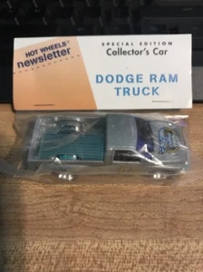 Hot Wheels Newsletter 19th Annual Convention Dodge Ram Truck Silver - Picture 1 of 7