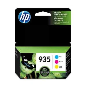 Authentic HP 935 ink Cartridges 3 PACK C/M/Y (Expires 01/2025) Brand New - Picture 1 of 1