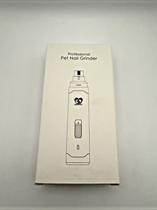 Profi Haustier Nagelschleifer Hunde & Katzen Vibrationsarm & Geräuscharm 2 Geschwindigkeiten Neu im Karton - Bild 1 von 4
