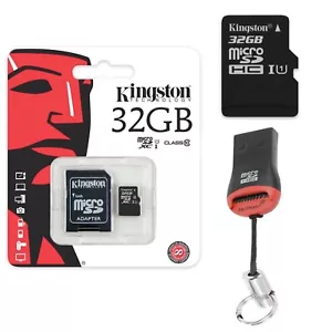 Memory Card for Samsung Galaxy A51 Kingston Micro SD Card 32GB Card Reader - Picture 1 of 12