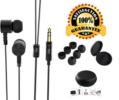 Okun X1B Dynamic Hybrid Dual Driver In-Ear Earphones - Black - Image 1 of 4