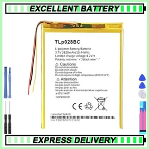 TLp028BD TLp028BC Performance For Alcatel Tab Pixe 3 Laptop Battery - Zdjęcie 1 z 6
