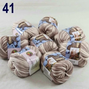 Sale 8SkeinsX50gr Soft Worsted Cotton Rugs Crocheted Hand Knitting Yarn 41 - Picture 1 of 12