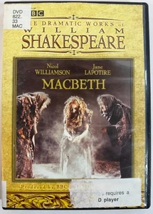Macbeth: The Dramatic Works of William Shakespeare Tragedies BBC Time-Life films - Picture 1 of 5