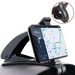 Car GPS Navigation Dashboard for Mobile Phone Clip Fold Black Universal - Picture 1 of 6