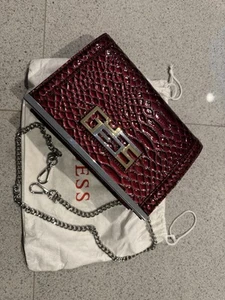 Guess Chain Strap Crossbody Clutch Purse Wallet Shoulder Bag - Picture 1 of 16