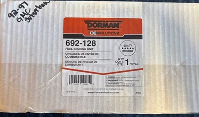 Unidad de envío de tanque de combustible Dorman 692-128 para modelos seleccionados de Chevrolet GMC 92-97 ^ Foto 1 de 3