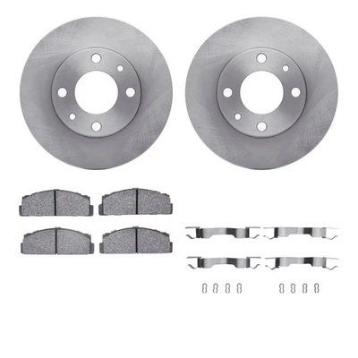 For Fiat 124 1968-1983 R1 Concepts WFUH1-07011 Front Brake Kit w Optimum Pads - Изображение 1 из 3