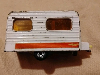 Винтажная белая рабочая дверь 1977 Matchbox Superfast No31 для автоприцепа - Изображение 1 из 4