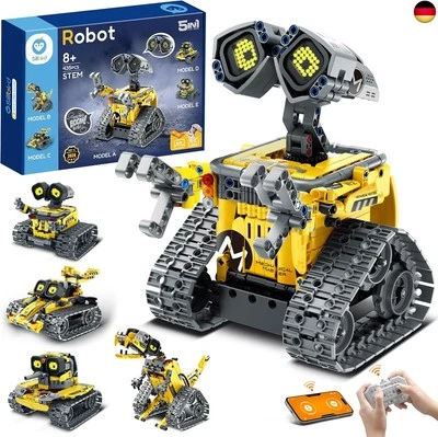 BESUCHE DEN SILLBIRDSTORE Sillbird Roboter Kinder für Jungen, 5-in-1-Technik Roboter mit