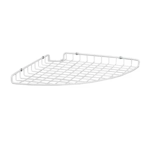 8282 Corner Shelf Organizer,White,1 x 12 x 12 inches - Picture 1 of 6