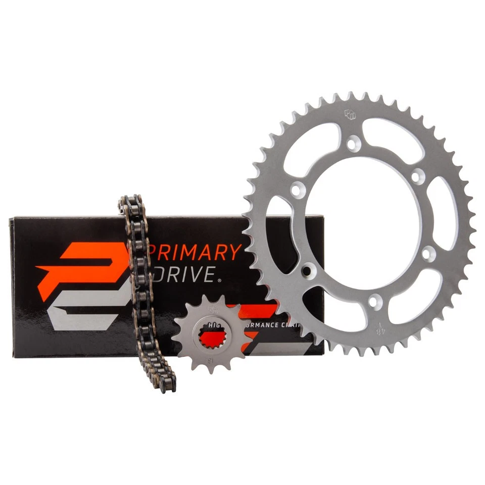 Primary Drive Steel Sprocket Kit Set X Ring Chain For SUZUKI RMZ250 2013-2018 Foto 1 de 1