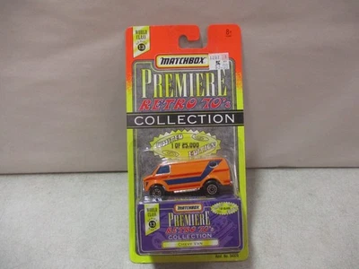 Matchbox Premiere Collection Retro 70's Chevy Van - Image 1 of 2