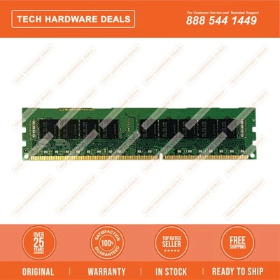 731657-081    HP 8GB (1x8GB) Single Rank x4 PC3-14900R (DDR3-1866) Registered CA - Image 1 of 2