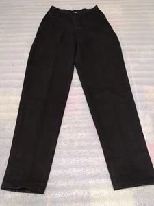 Gitano Women's Black Straight Leg Denim Jeans 100% cotton fabric Size 10 Tall - Picture 1 of 12