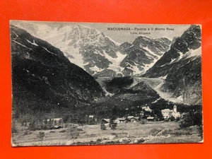 04787 Cartolina Macugnaga (VB) Valle Anzasca - Pecetto - Picture 1 of 2