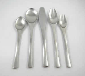 Dansk ODIN Germany 5 Piece Place Setting Satin Stainless Steel Flatware - Picture 1 of 6