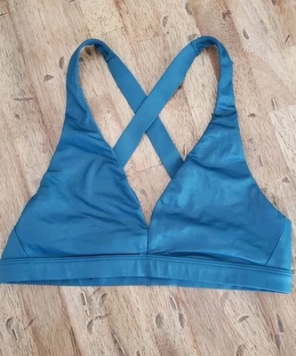 Victorias Secret Sport Sexy Shiny Plunge Unlined Wireless Sports Bra - Image 1 of 4