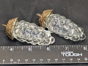 MCM Hanging Glass Grapes Replacement Salt & Pepper Shakers Price Import Vintage - Picture 1 of 3