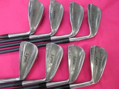 3-P Carbon FLEX-R Master Model Lynx #5 Golf Shafts Set of 8 Used 38.5" 376g - Image 1 of 4