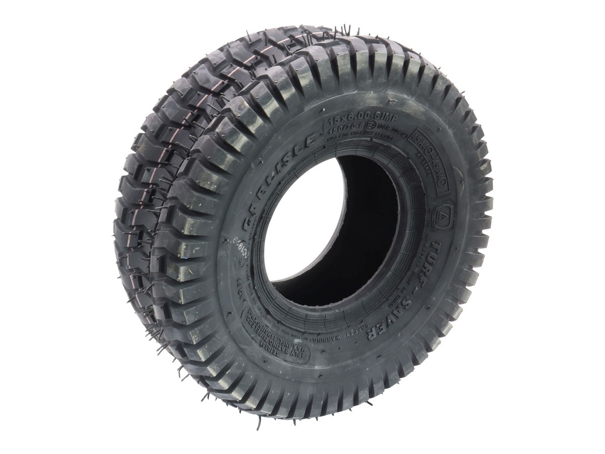 2x Luftschläuche Für Rasenmäherreifen 13x5.00-6 / 15x6.00-6 – Passend Für Aufsitzmäher