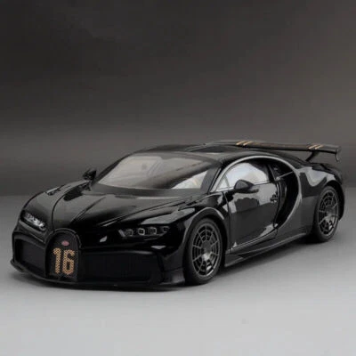 1:18 Bugatti Chiron PUR SPORT Alloy Sports Model Diecast Metal Racing Car. - Image 1 of 4