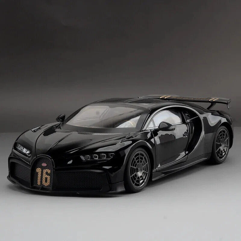 1:18 Bugatti Chiron PUR SPORT Alloy Sports Model Diecast Metal Racing Car. - Image 1 of 4