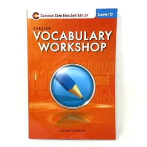Sadlier Vocabulary Workshop Common Core Enriched Edition Level C Text Book - Picture 1 of 4