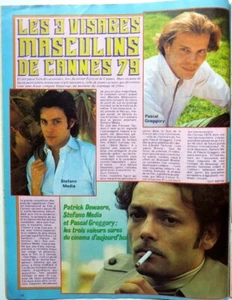 PATRICK DEWAERE_PASCAL GREGGORY = Presseausschnitt 1 SEITE 1979 / CLIPPING - Bild 1 von 1