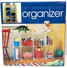 Interlocking Cube Organizer Indoor Home Portable Closet Assemble Cabinet ~ryokan