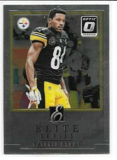 2018 Donruss Optic Elite Series Antonio Brown #ES-AB Steelers - Image 1 of 1