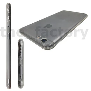 Shockproof Silicone Protective Clear Case Cover For iPhone 6 6s plus - Picture 1 of 4
