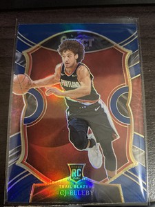 2020-21 Select Basketball Concourse Blue Holo Prizm Rookie CJ Elleby #100