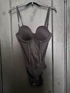 Maidenform Easy Up Firm Control Bodybriefer Convertible Shapewear 1256 Black 34D - Picture 1 of 4