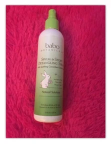 RARE Babo Botanicals Swim & Sport Detangling Conditioner Spray Natural Kids - Picture 1 of 9